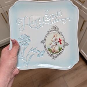 Vintage Grasslands Road Ceramic Plate